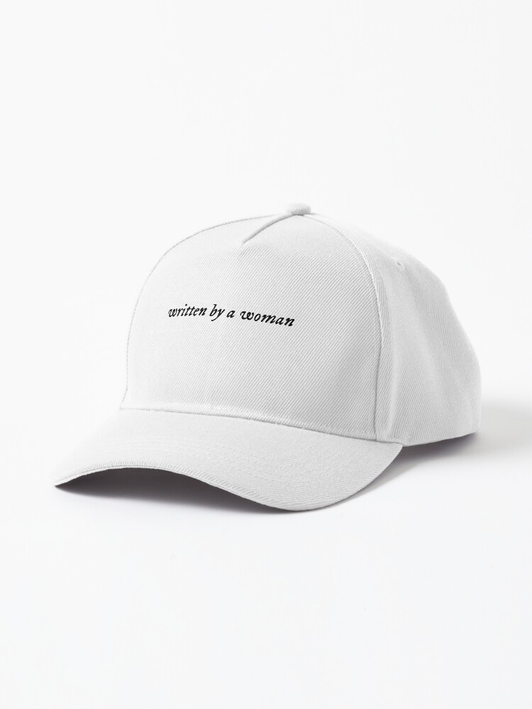 Written by a woman Cap