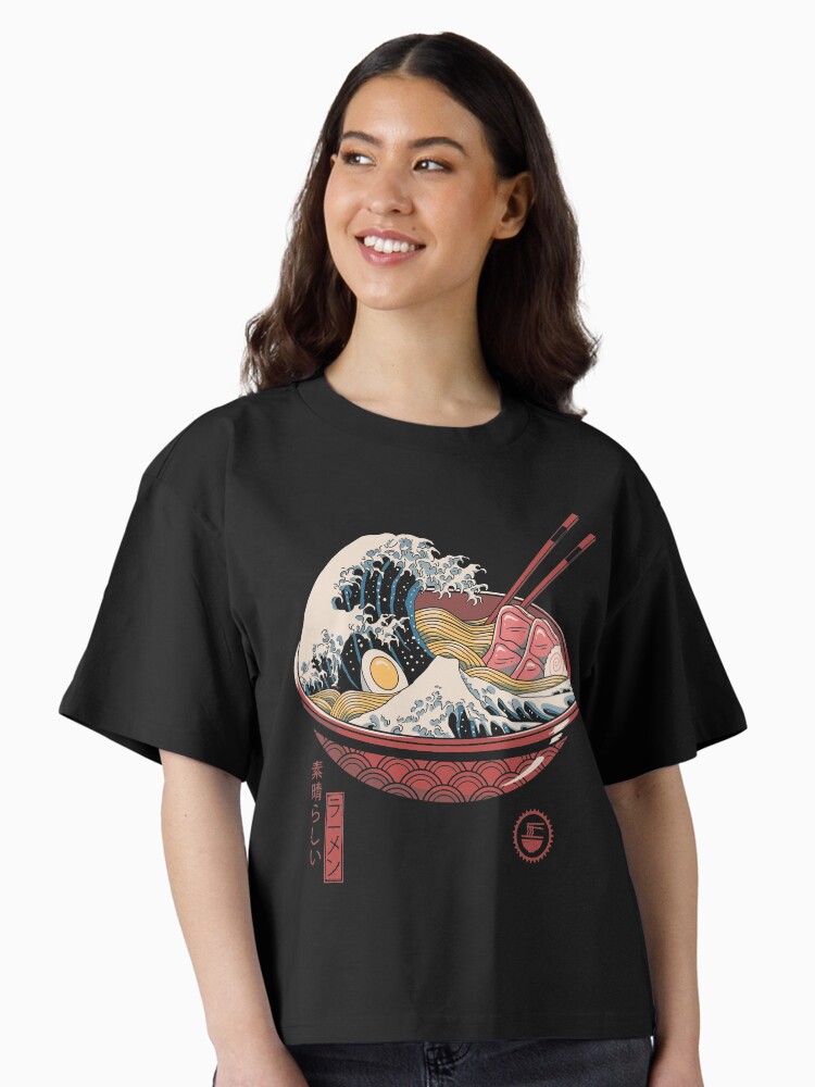 Great Ramen Wave Boxy T-Shirt