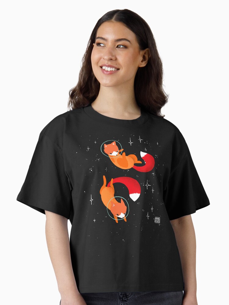 Space Foxes Boxy T-Shirt