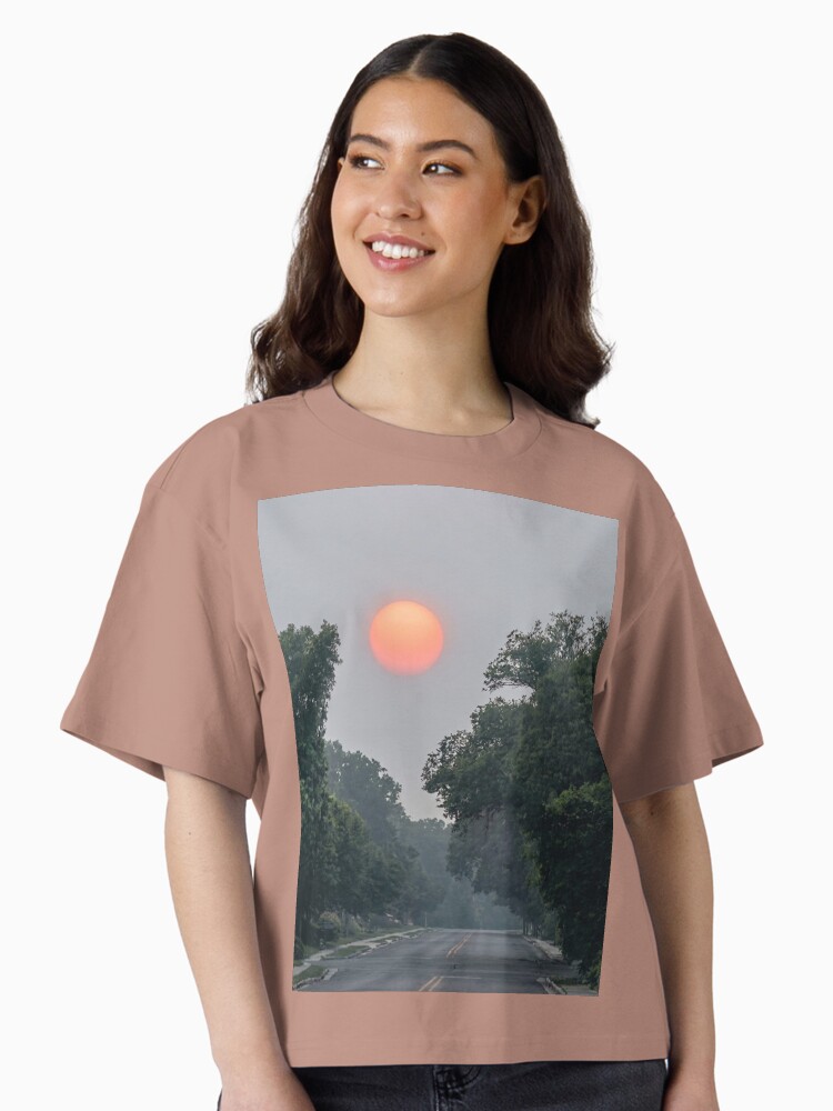 Sunset Over Forest | EDINSTEPPE Collection Boxy T-Shirt
