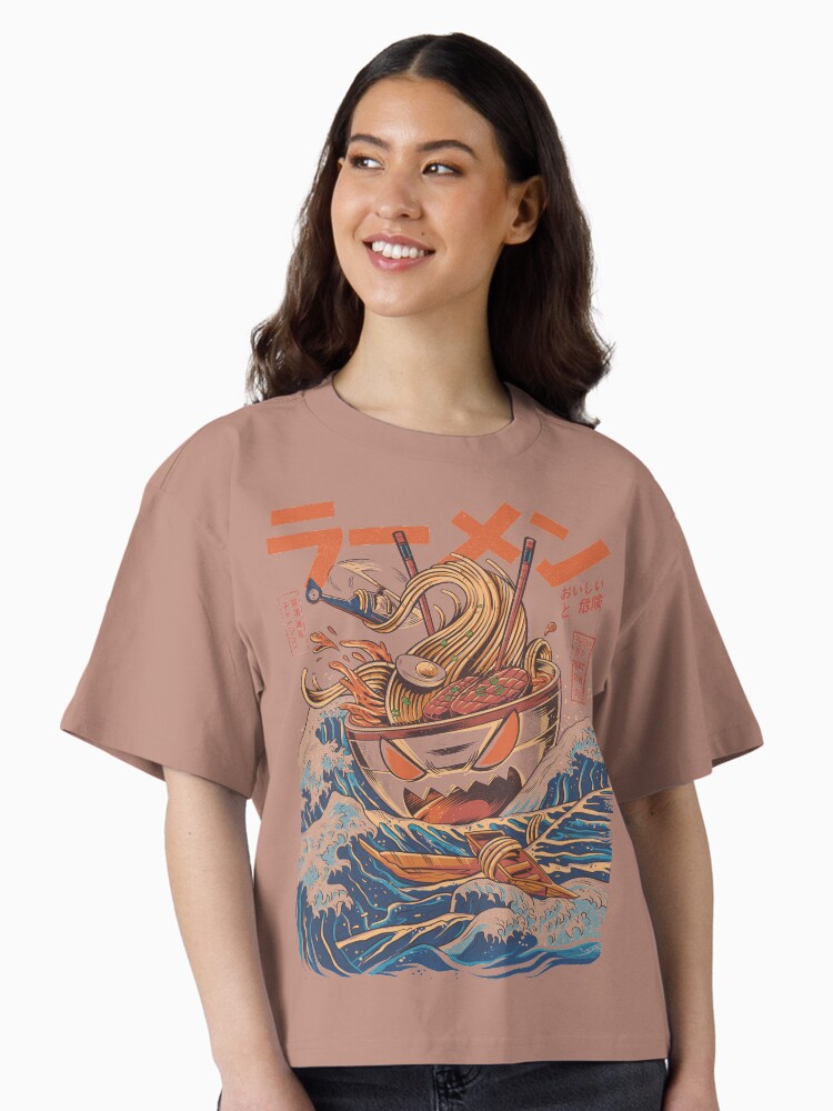 The Great Ramen off Kanagawa Boxy T-Shirt