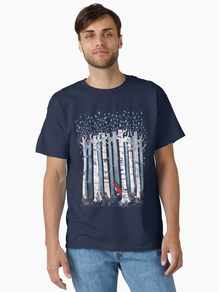 The Birches (in Blue) Classic T-Shirt