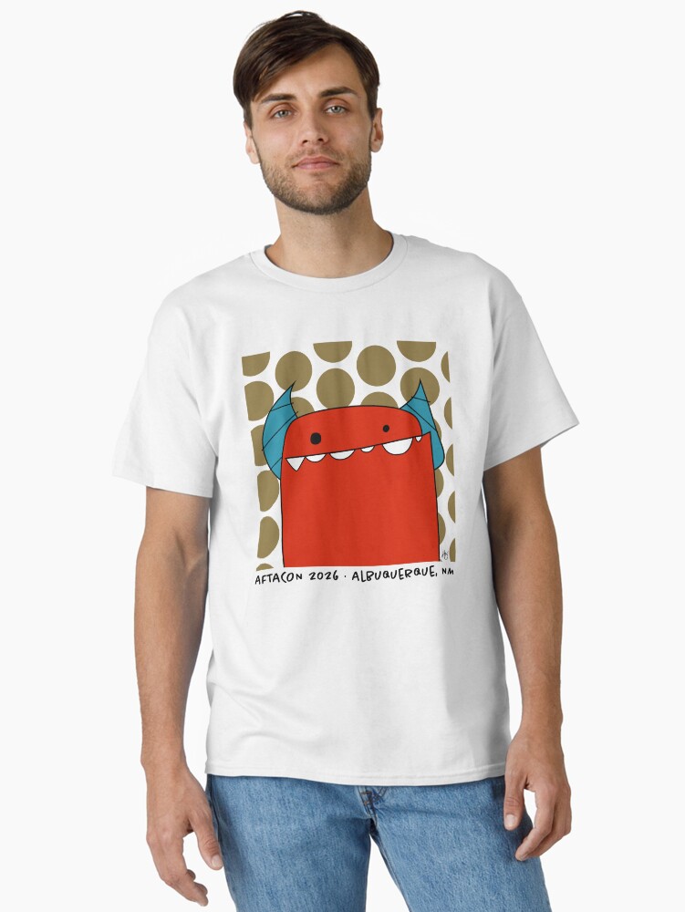 AFTACON 2026 Heidi K. Brandow Dot–Monster Cropped Classic T-Shirt