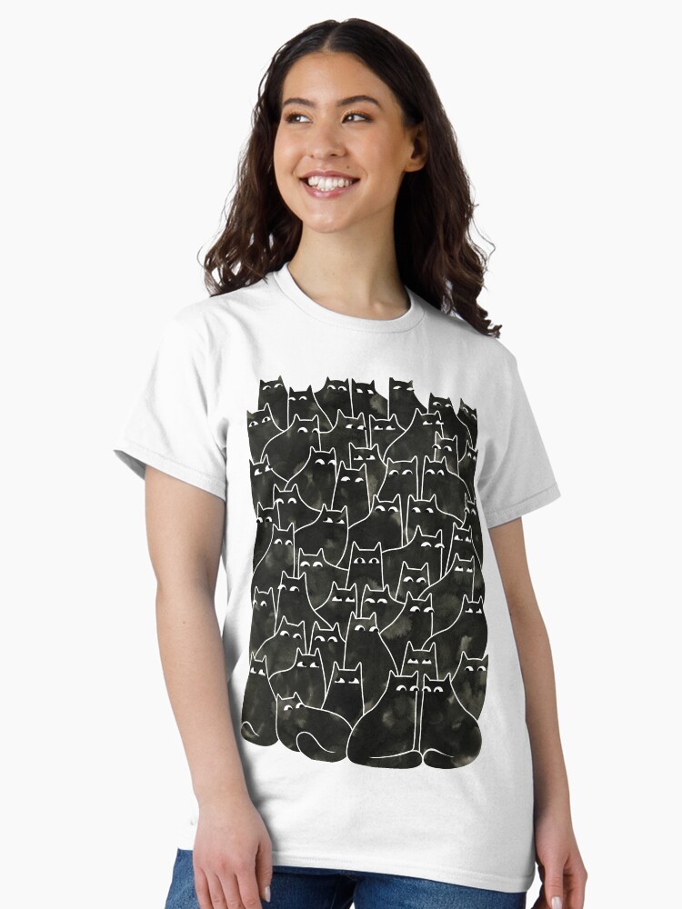 Suspicious Cats Classic T-Shirt