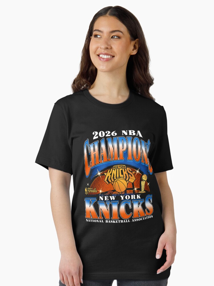 Official New York Knicks 47 Big & Tall 2026 NBA Finals Champions Franklin Essential T-Shirt