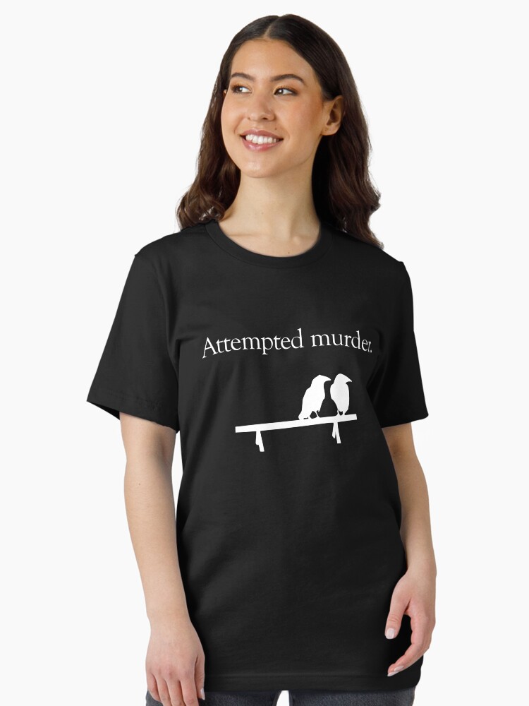 Attempted Murder (White design) Essential T-Shirt