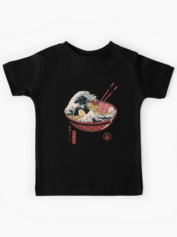 Great Ramen Wave Kids T-Shirt