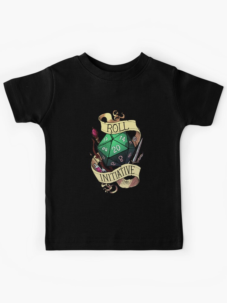 Roll Initiative Kids T-Shirt