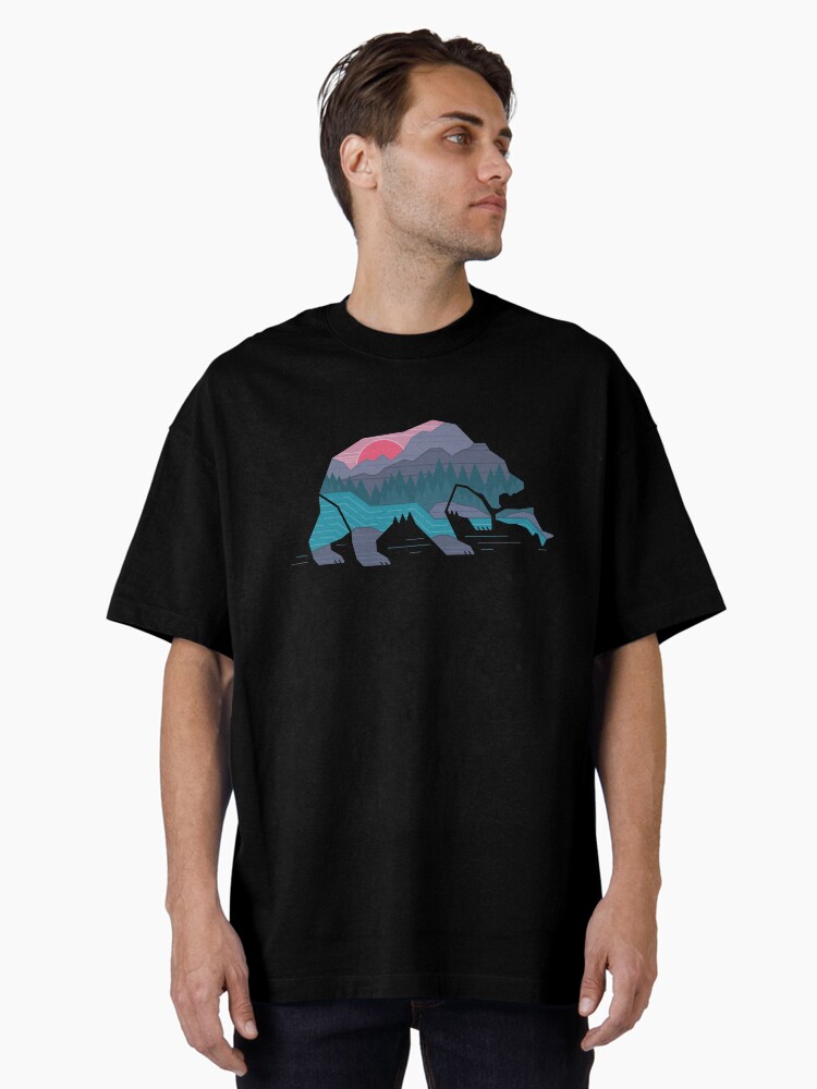 Bear Country Oversized T-Shirt