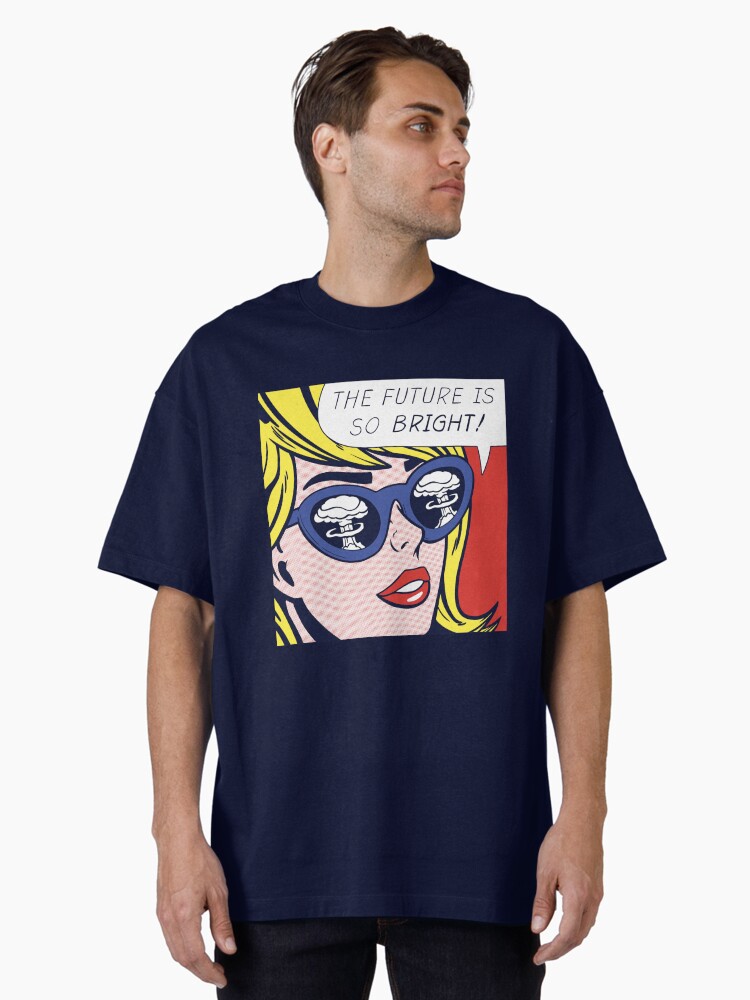 Pop Optimistic Girl Oversized T-Shirt