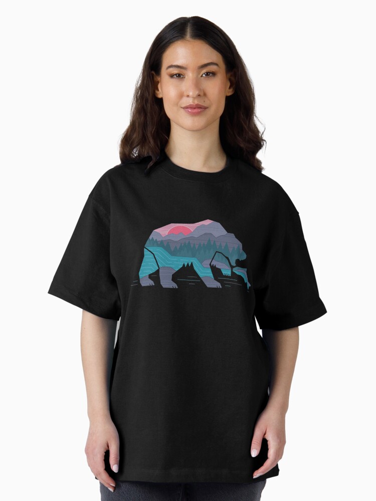 Bear Country Oversized T-Shirt