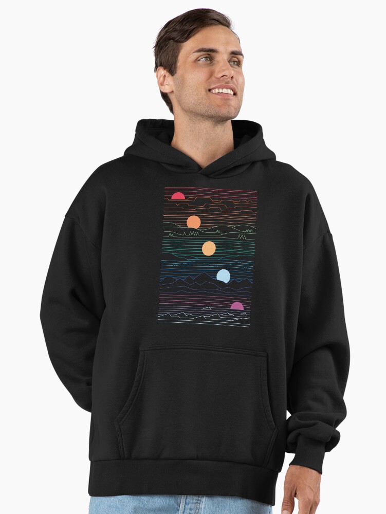 Many Lands Under One Sun Premium Oversized Hoodie