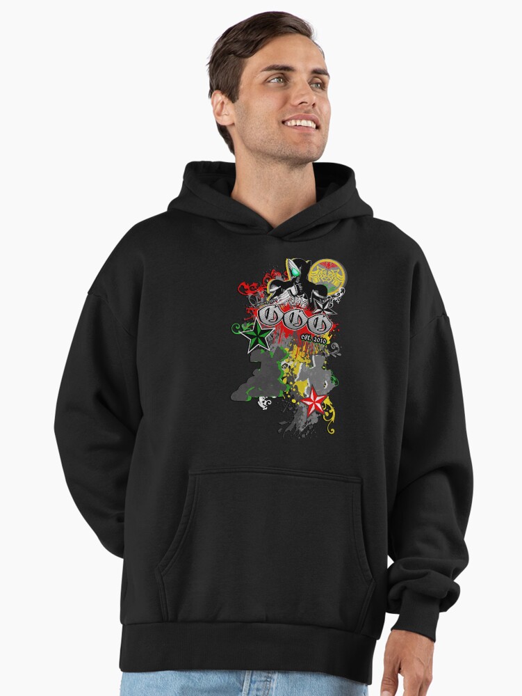 Kamen Rider OOO “Street Style” Design Premium Oversized Hoodie