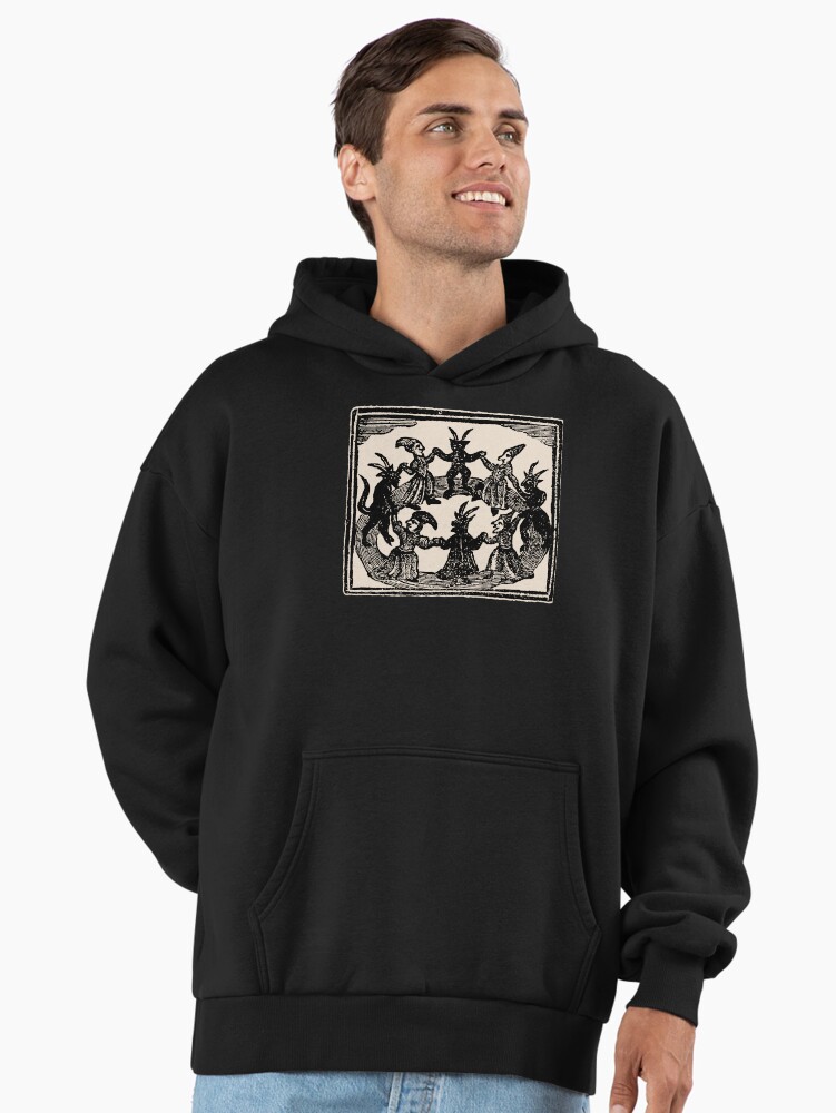 Witches Circle Dance Premium Oversized Hoodie