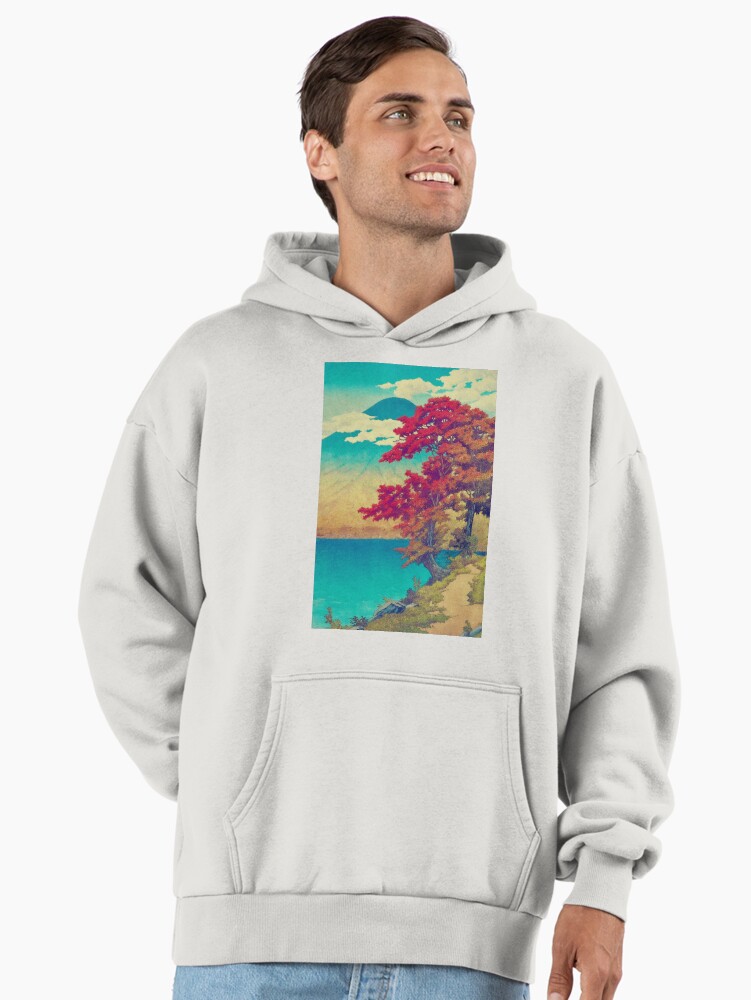 The New Year in Hisseii – Nature Landscape Premium Oversized Hoodie