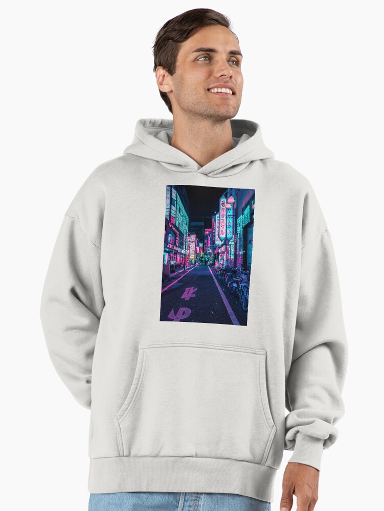 Tokyo – A Neon Wonderland Premium Oversized Hoodie